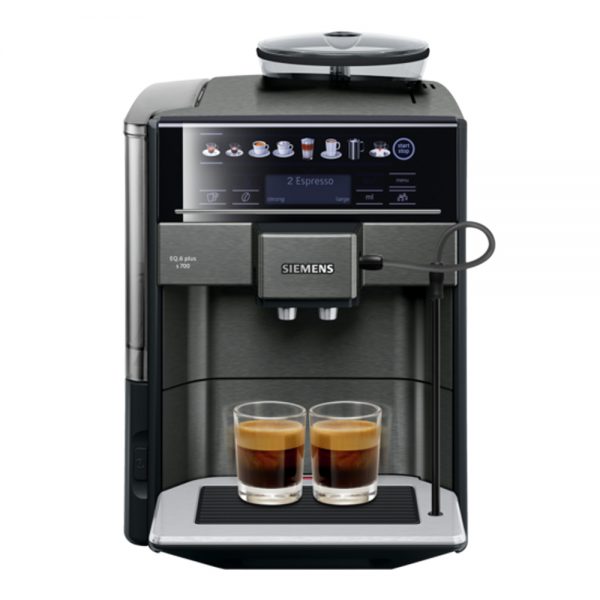 Siemens – Helautomatisk espresso/kaffemaskin EQ6 PLUS S700 Dark Inox