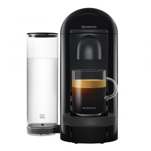Nespresso – Nespresso VertuoPlus Round Top Kaffemaskin Black Ink