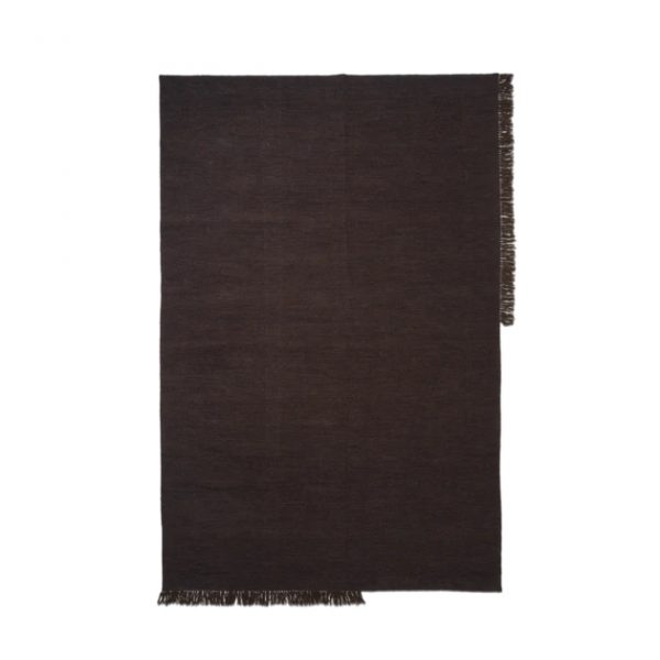 Kelim Rug Large Dark Melange Firm Living