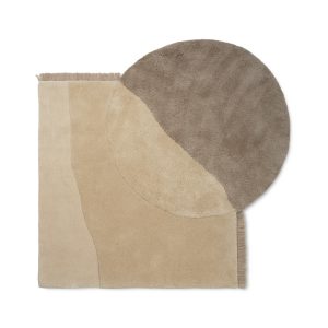 View Tufted Rug Beige Ferm Living