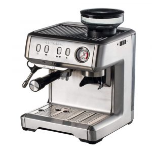 Ariete – Professional Espressomaskin med Kaffekvarn Silver