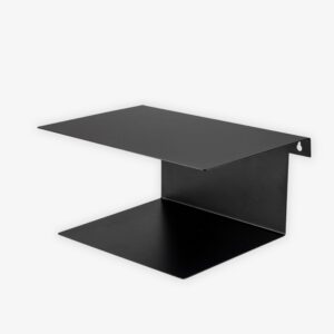 Sängbord Vägghängt Metall Svart