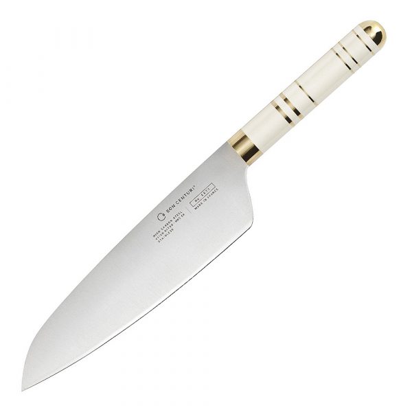 Bon Centuri – Oyster White Kockkniv 20 cm Vit