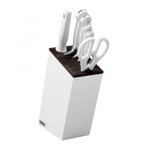 Wüsthof – Classic White Knivblock 6 delar med Brödkniv