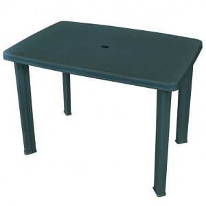 vidaXL Trädgårdsbord grön 101x68x72 cm plast