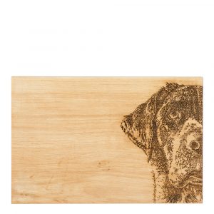 Scottish Made – Skärbräda Ek Labrador 30×20 cm