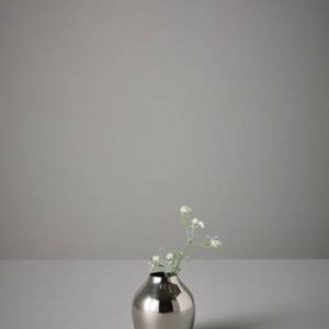 GUNNEBO vas – höjd 10 cm Krom