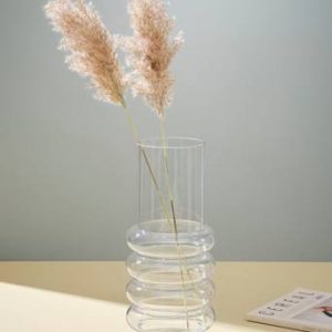 MIST glasvas – höjd 36 cm Klarglas