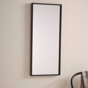 POW spegel – 80 cm Svart