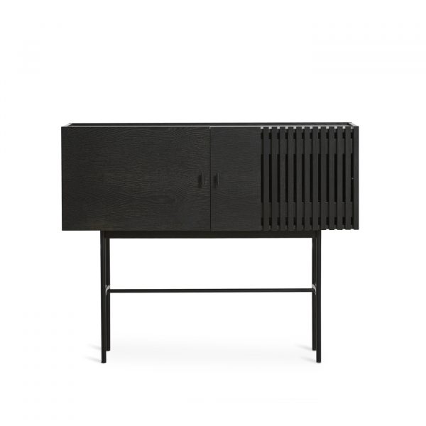 Array Hög Sideboard 120 cm svart Woud