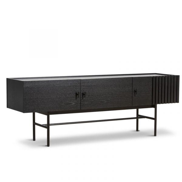 Array Sideboard låg svart Woud