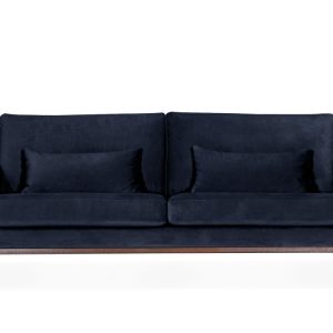 STOCKHOLM 3-sits soffa Velvet Edition Blå