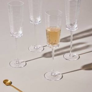 AMORY champagneglas 4-pack Transparent