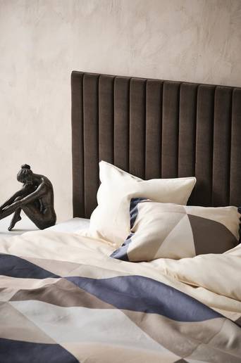 DERBY sänggavel 160 cm Mörk brungrå