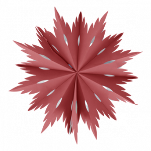 ELLIORA julstjärna ø 58 cm Röd