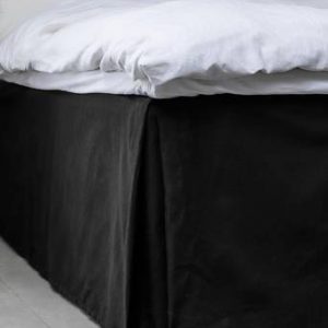 COLOUR sängkappa 60 cm – ekologisk Svart