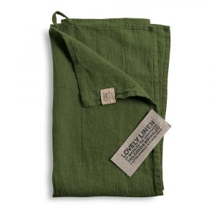 Lovely Linen Lovely Handduk 45×70 Grön