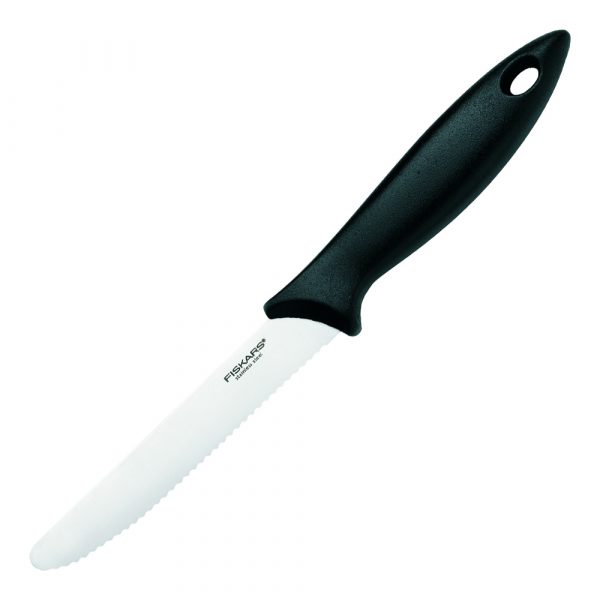 Fiskars – Essential Tomatkniv 12 cm Svart