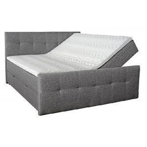 Siesta sängpaket, säng med förvaring 5-zons pocket – 160×200 cm, Fast / Fast