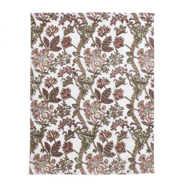 Chamois – Floral Kökshandduk 2-pack 50×70 cm Rosa