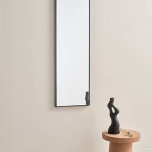 GORGEOUS spegel 35×120 cm Svart