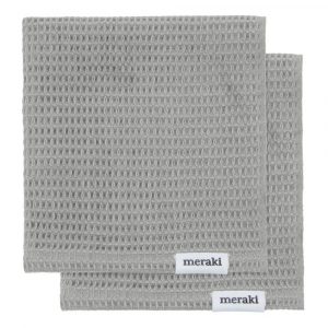 Meraki – Pumila Diskduk 30×30 cm 2-pack Ljusgrå