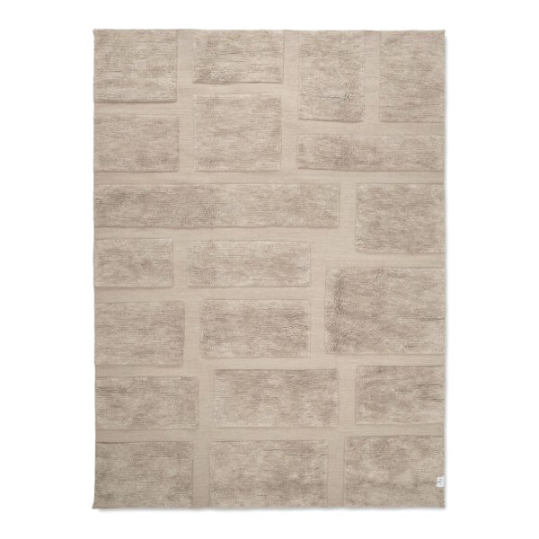 Ullmatta BRICKS 200 x 300 Beige Classic Collection