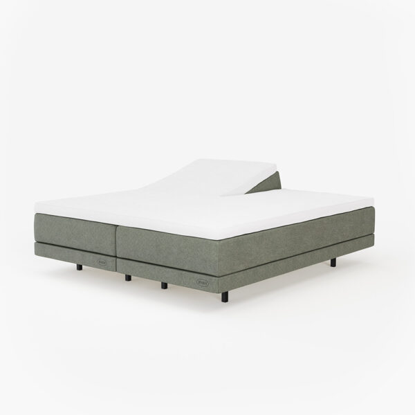 Jensen Prestige Lean Ställbar Säng 210×210 Grön