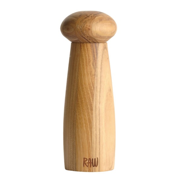 Aida – Raw Keramisk Pepparkvarn 18 cm Teak