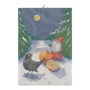 Ekelund – Vinteräpple Kökshandduk 35×50 cm Flerfärgad