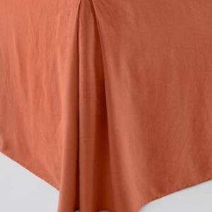 HANNAH sängkappa 60 cm Bränd orange