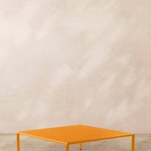 MENTON soffbord 80×80 cm Orange