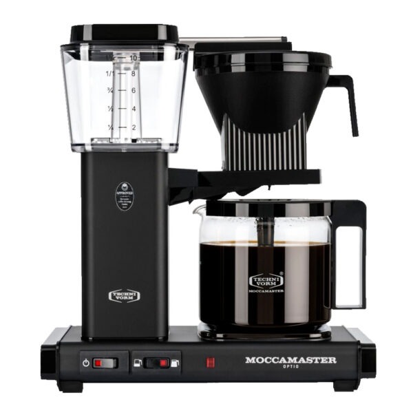 Moccamaster – Moccamaster Optio Kaffebryggare Mattsvart