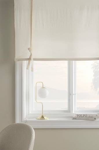 SADIE roll-up gardin Naturvit