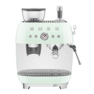 Smeg – Smeg Manuell Kaffemaskin med Kvarn Pastellgrön