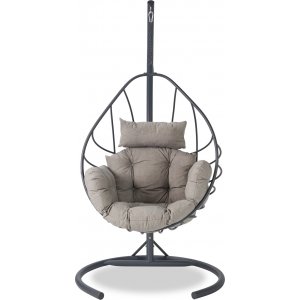 Alka hängstol – Antracit/grå + Fläckborttagare för möbler