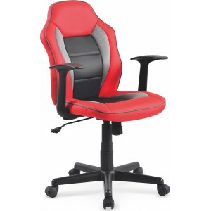 Asho skrivbordsstol – Svart/röd