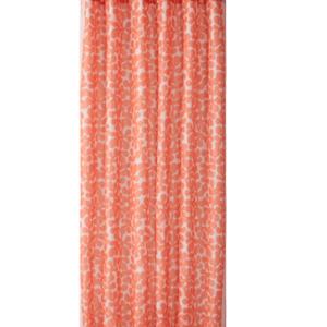 KNOTA duschdraperi Orange/persika
