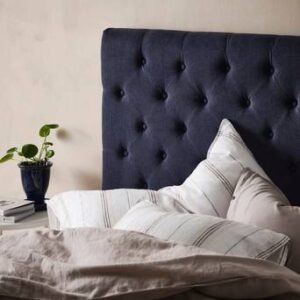SKENE sänggavel 120 cm Mörkblå