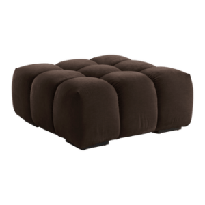 TOLO sittpuff 70×70 cm Varm gråbrun