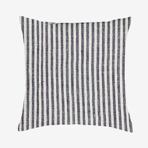 Kuddfodral Rough linen stripe 45×45 cm