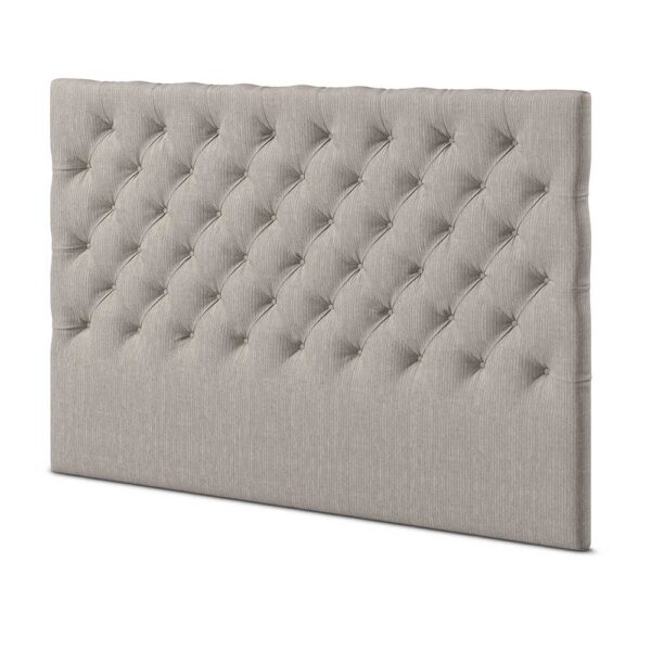 Ekens Djupknappad XD Sänggavel 210×125 Beige