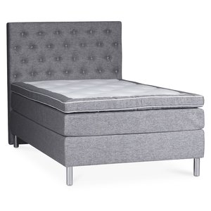 Hilton Deluxe Paris sängpaket 5-zons kontinentalsäng med sänggavel – Inari 22 – Beige, 90 cm