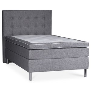 Hilton Deluxe Prag sängpaket 7-zons kontinentalsäng med sänggavel – Inari 22 – Beige, 90×200 cm