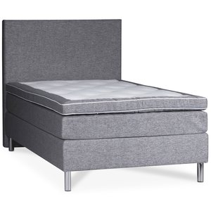 Hilton Deluxe Roma sängpaket 5-zons kontinentalsäng med sänggavel – Inari 22 – Beige, 90×200 cm