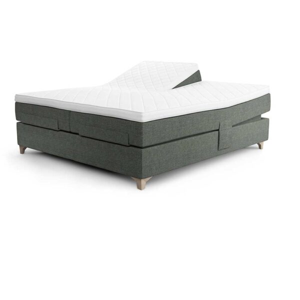Jensen Prestige Aqtive II Ställbar Säng 105×200 Grön