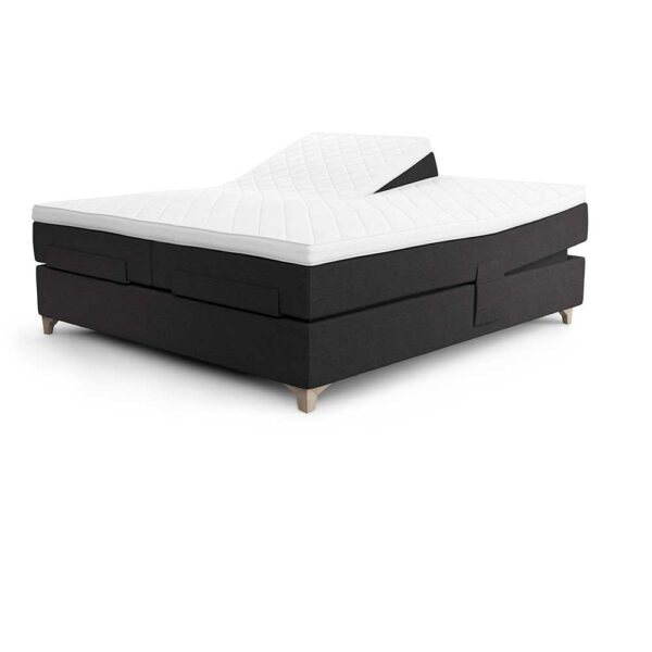 Jensen Prestige Aqtive II Ställbar Säng 105×210 Grå