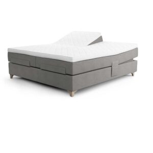 Jensen Prestige Aqtive II Ställbar Säng 105×210 Grå