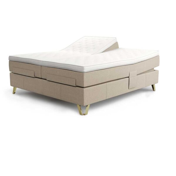 Jensen Supreme Aqtive II Ställbar Säng 120×200 Beige