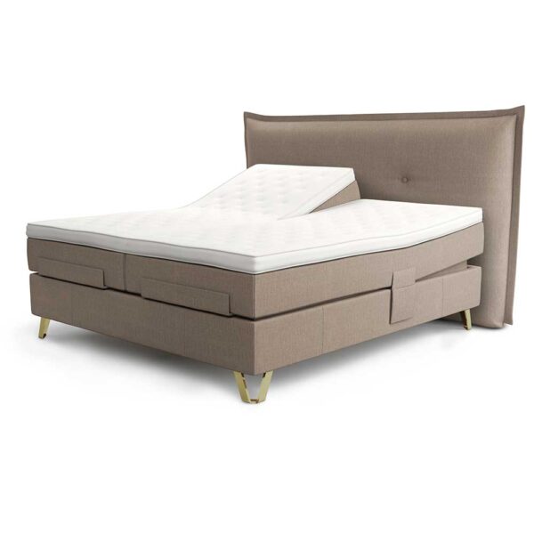 Jensen Supreme Aqtive II Ställbar Säng 160×210 Beige